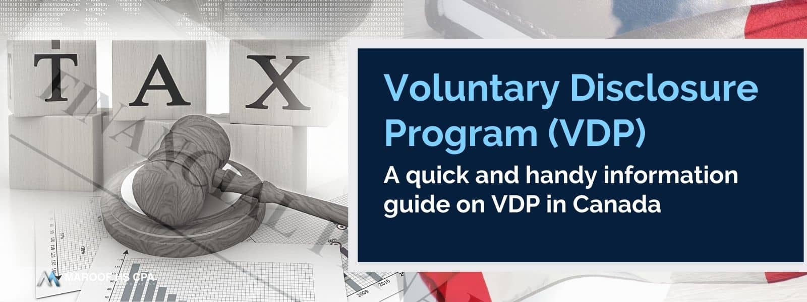 How to file CRA voluntary disclosure program application